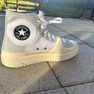 Grey and white Converse Chuck Taylor All Star